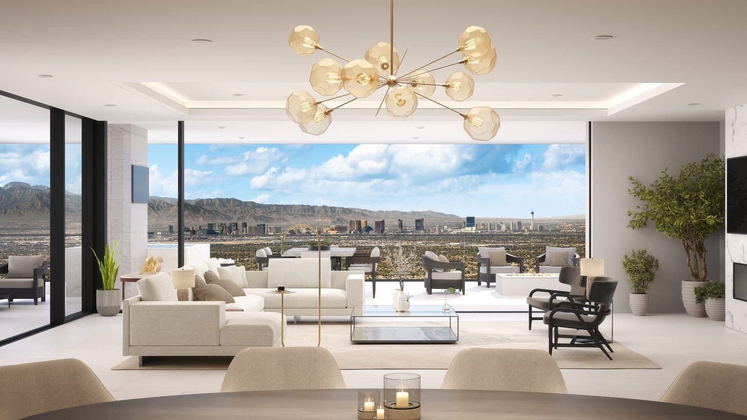 Four Seasons Private Residences Las Vegas location