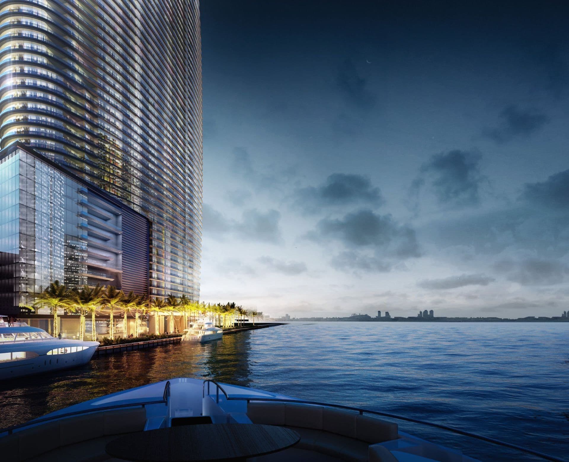 Aston Martin Residences Miami location