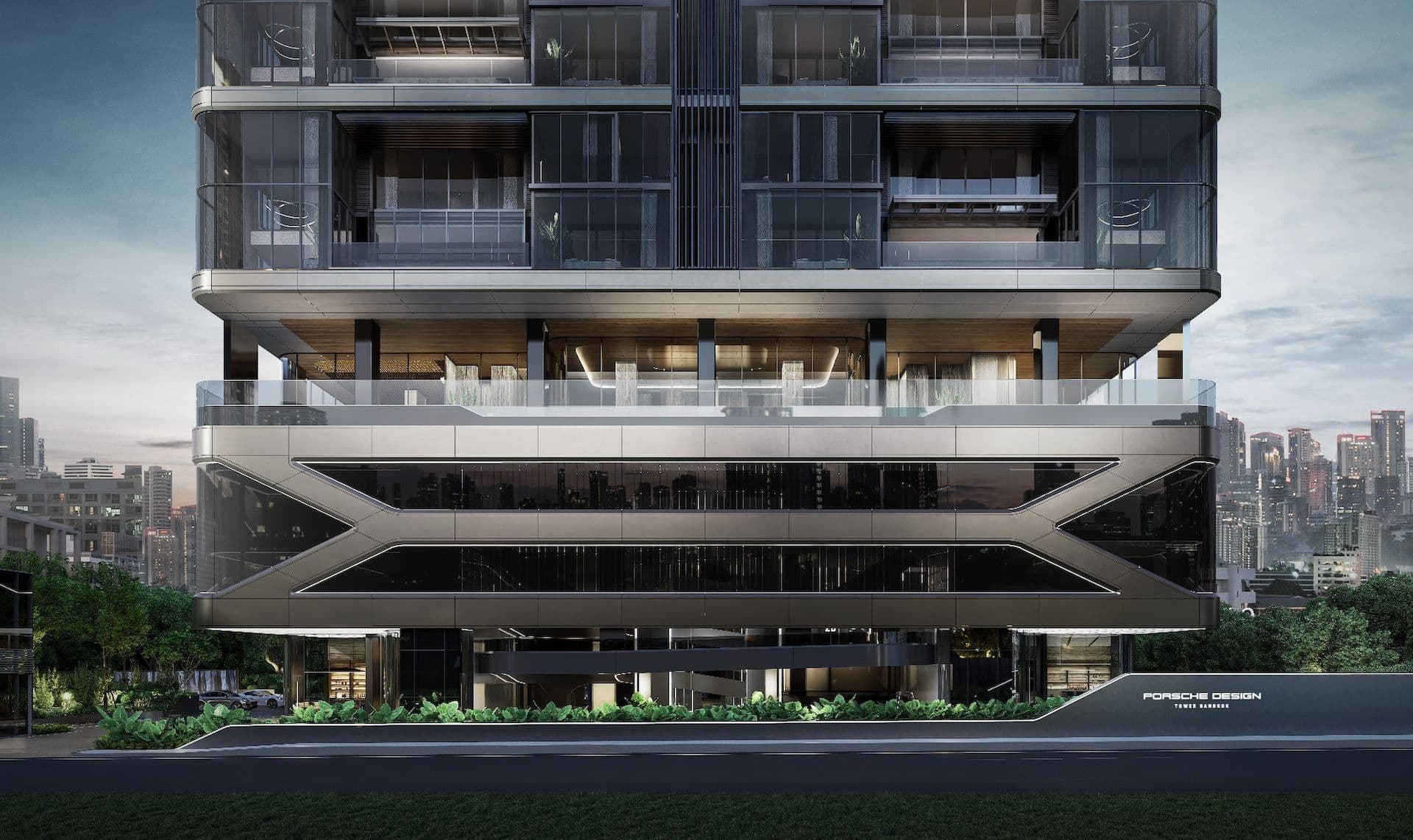 Porsche Bangkok location