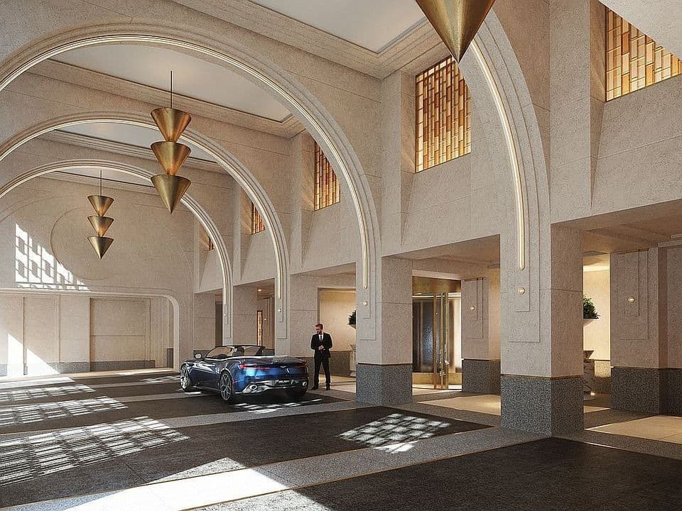 Waldorf Astoria Residences New York location