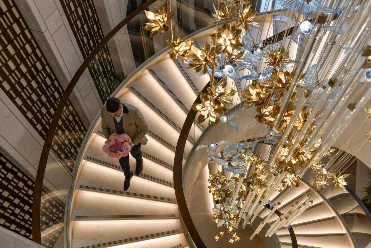 St Regis Marsa The Pearl location