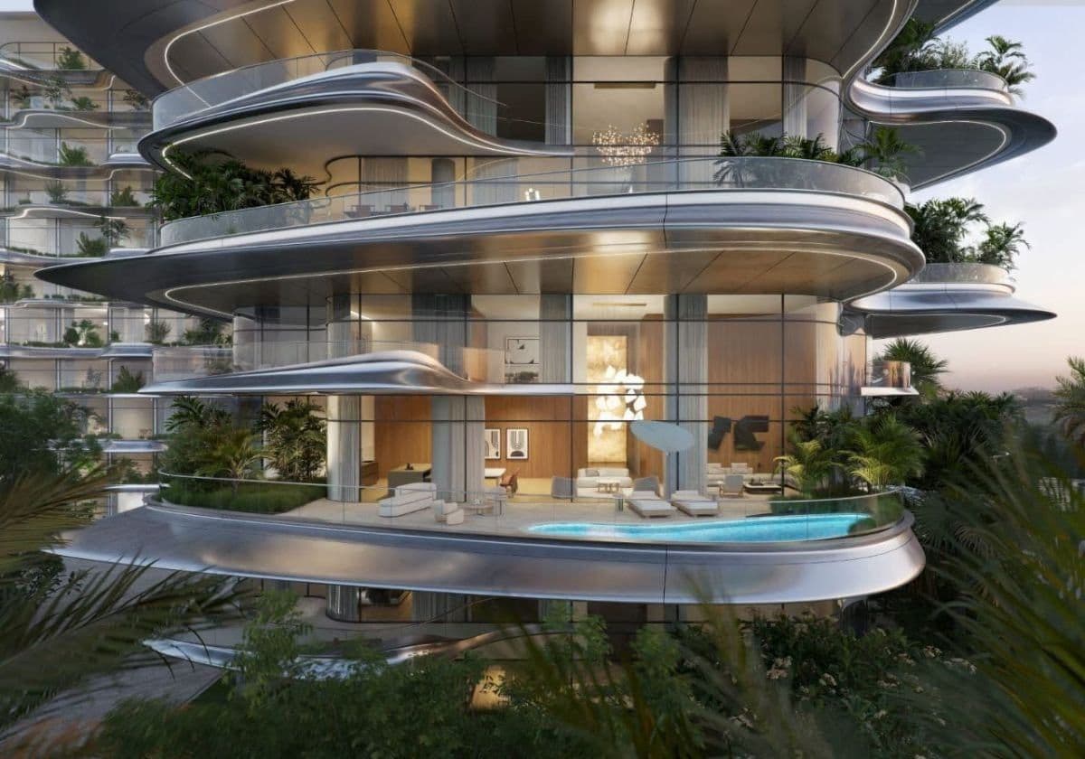 SLS Palm Jumeirah Residences development