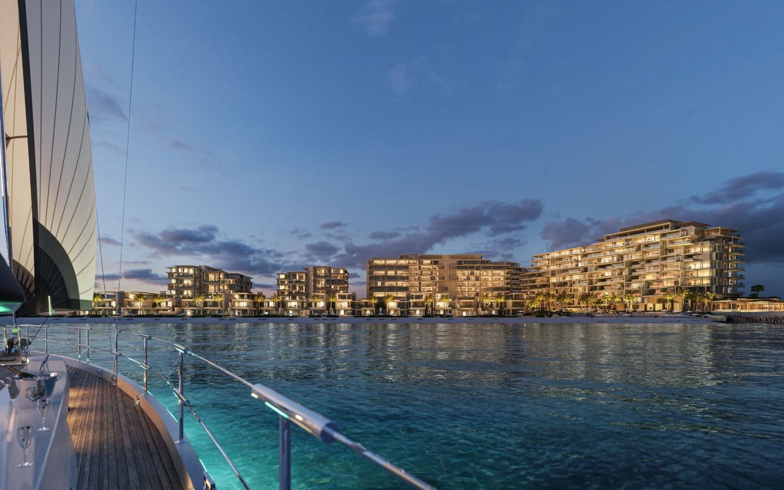 Six Senses Residences The Palm, Dubai location