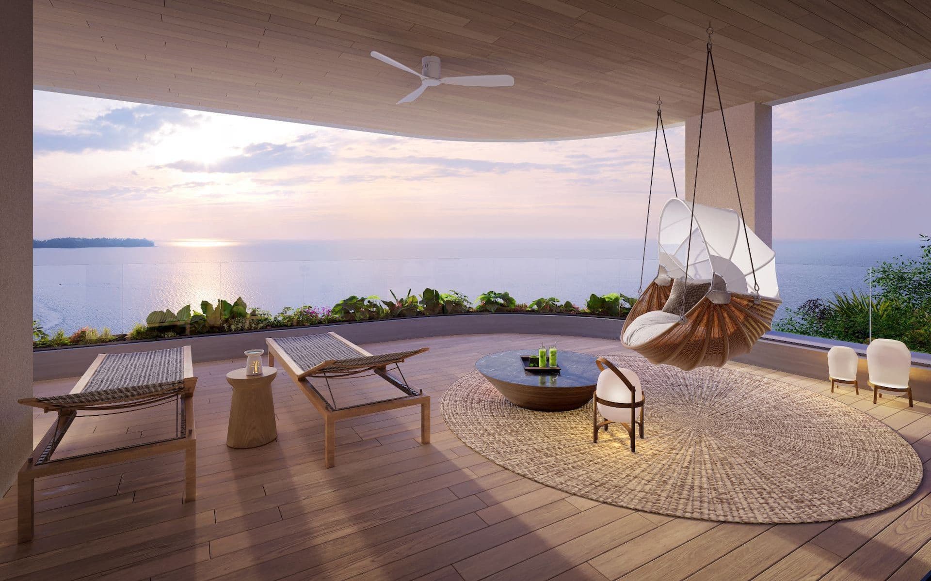 Banyan Tree Beach Residences Oceanus location