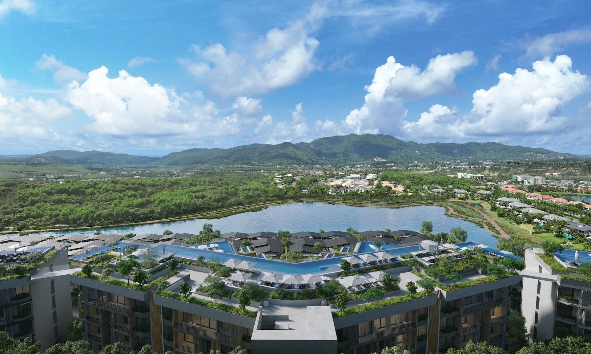 Laguna Lakelands Waterside Residences location