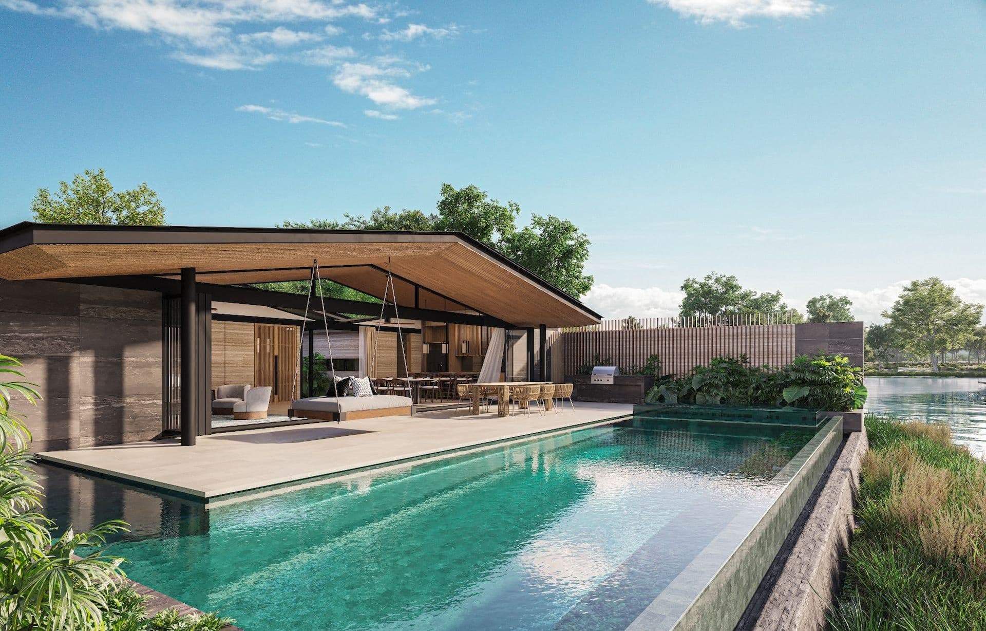 Laguna Lakelands Waterfront Villas development