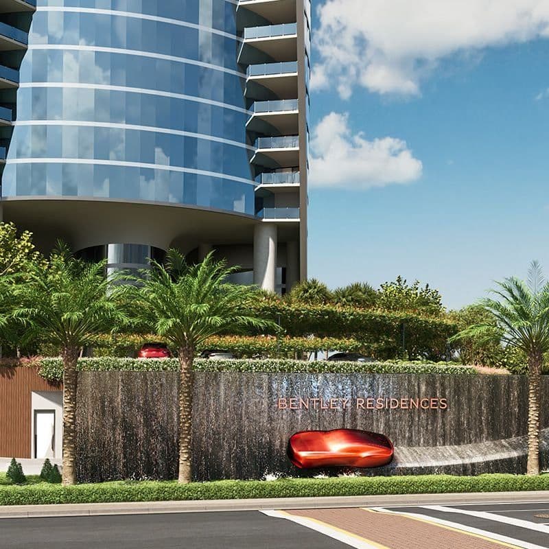 Bentley Residences Miami location