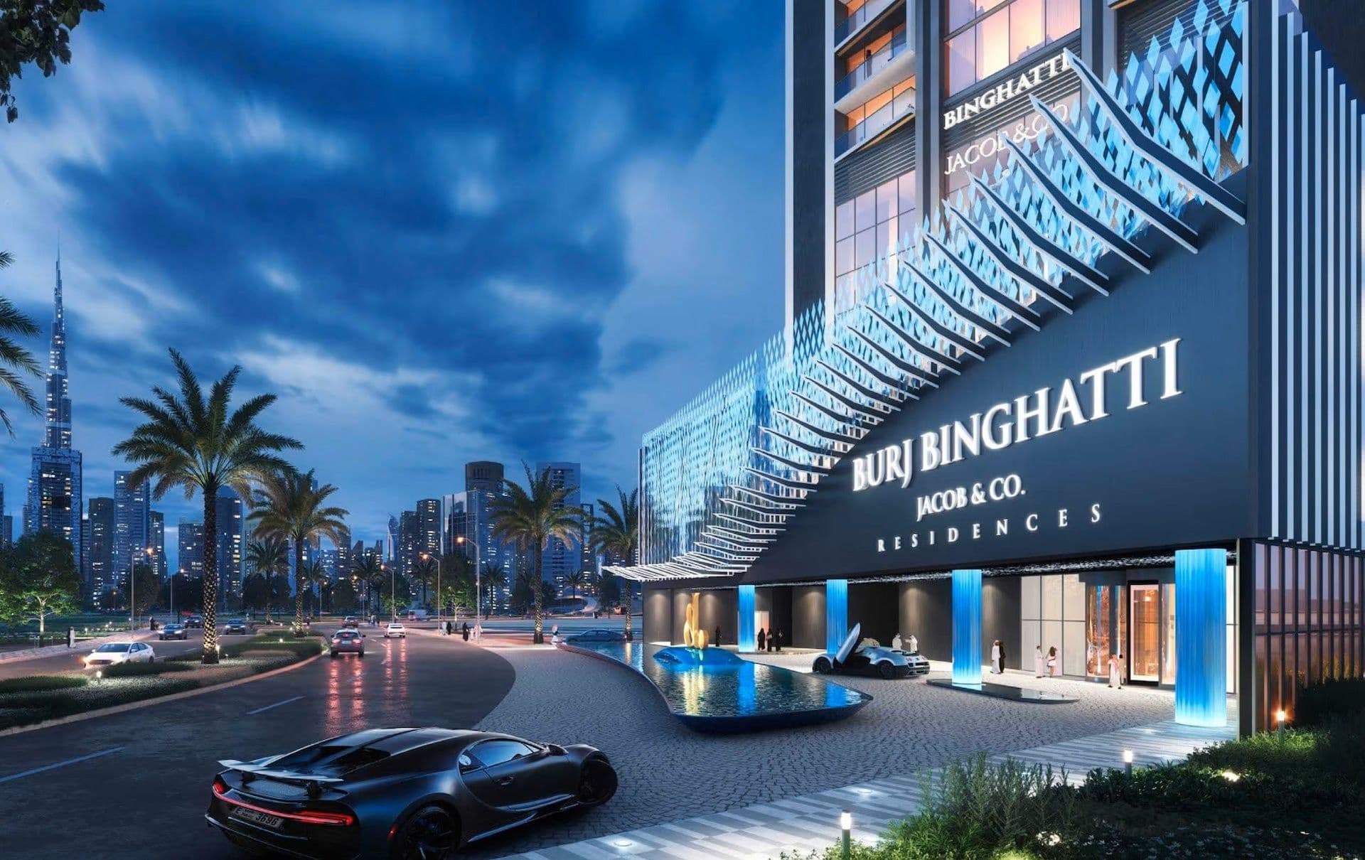 Burj Binghatti Jacob & Co Residences development